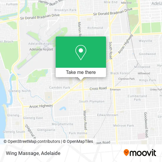 Wing Massage map