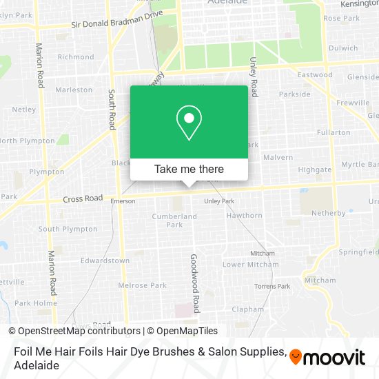 Foil Me Hair Foils Hair Dye Brushes & Salon Supplies map