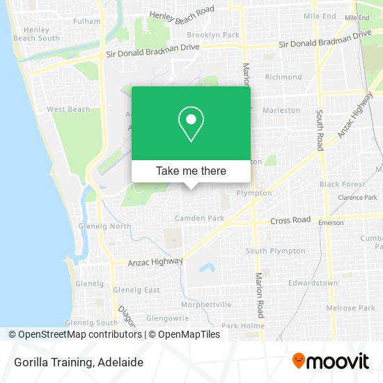 Gorilla Training map