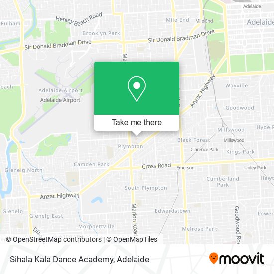 Sihala Kala Dance Academy map