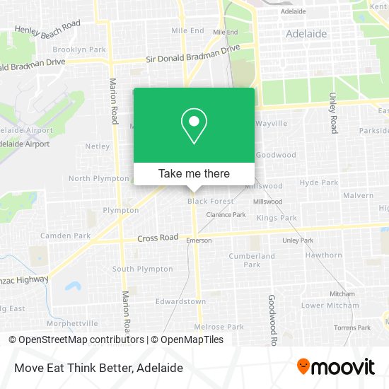 Move Eat Think Better map