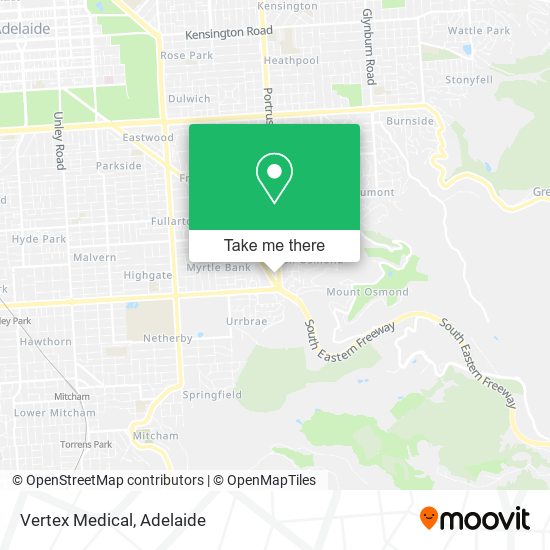 Vertex Medical map