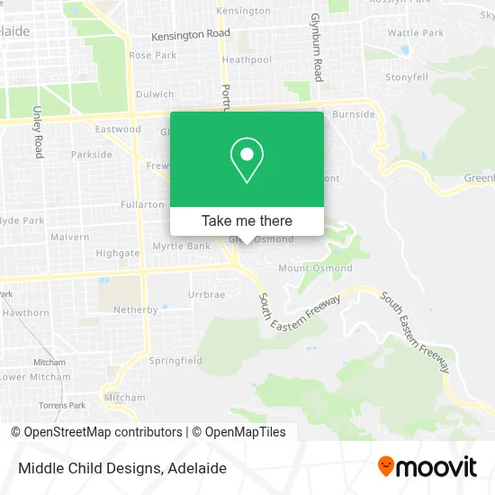 Mapa Middle Child Designs