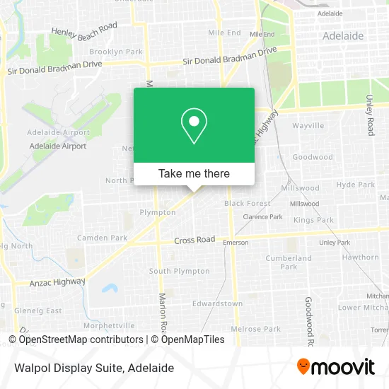 Mapa Walpol Display Suite