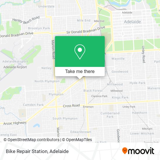 Bike Repair Station map