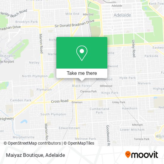 Maiyaz Boutique map