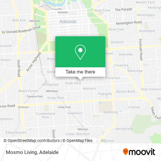 Mosmo Living map