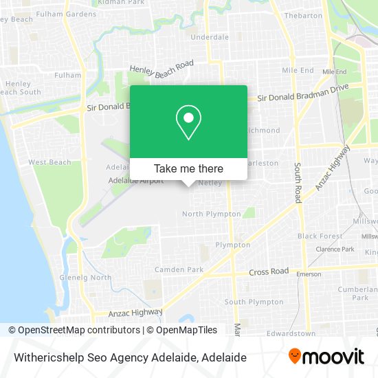 Mapa Withericshelp Seo Agency Adelaide