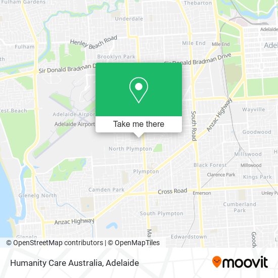 Humanity Care Australia map