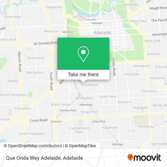 Mapa Que Onda Wey Adelaide