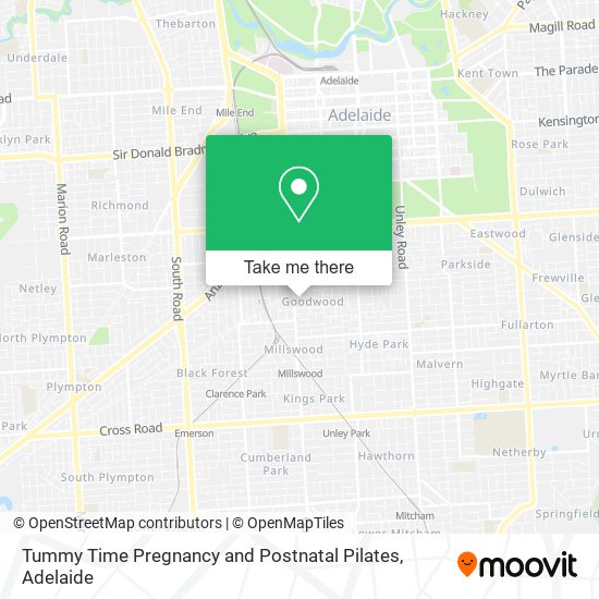 Tummy Time Pregnancy and Postnatal Pilates map