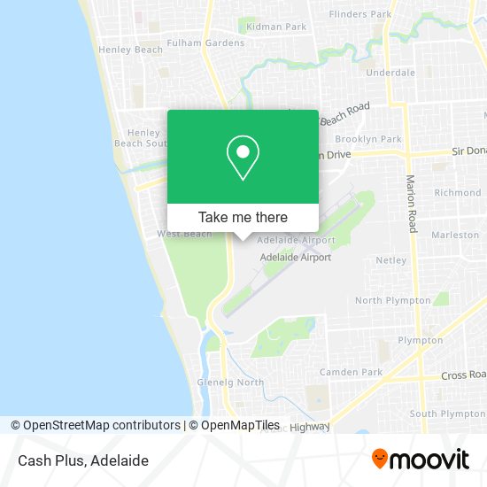 Cash Plus map