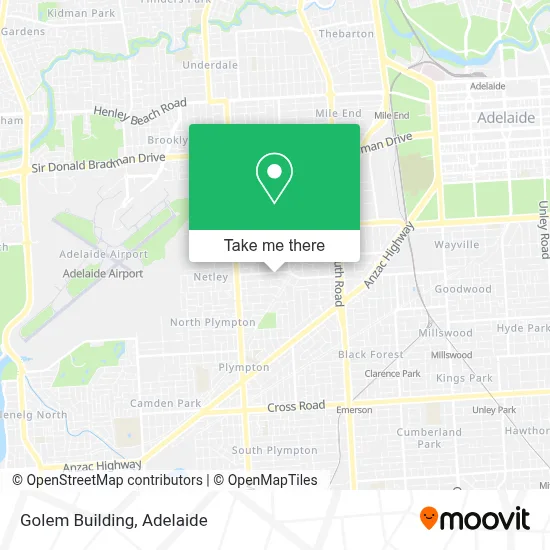 Mapa Golem Building