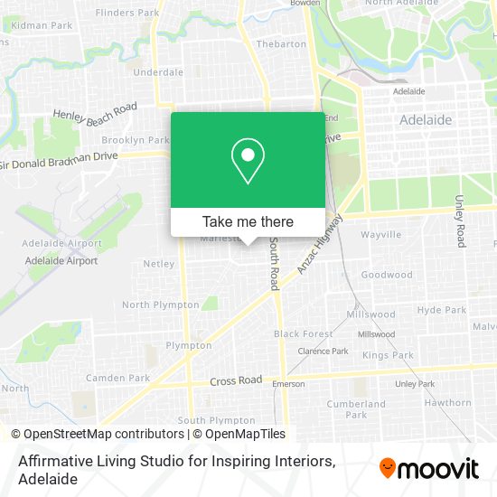 Affirmative Living Studio for Inspiring Interiors map