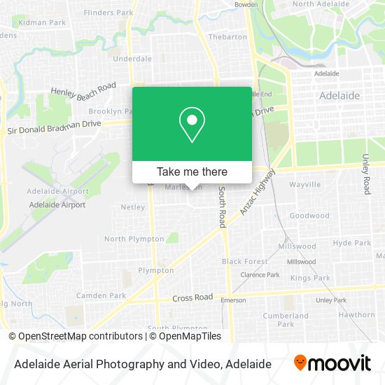 Mapa Adelaide Aerial Photography and Video