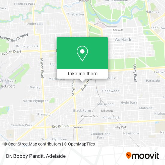Dr. Bobby Pandit map