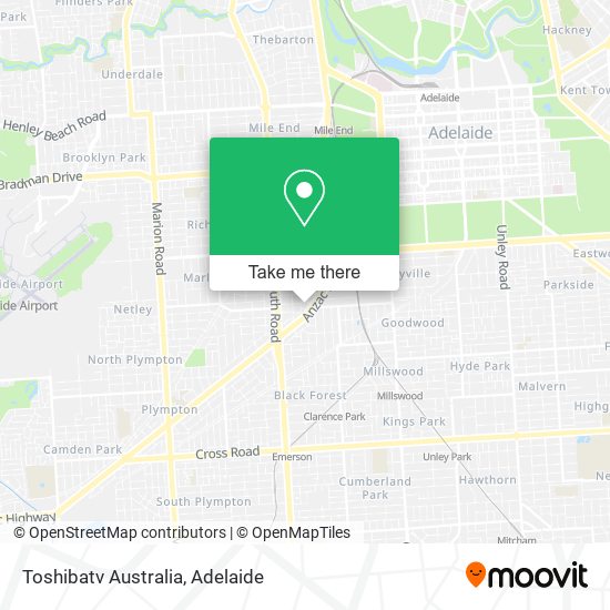 Toshibatv Australia map