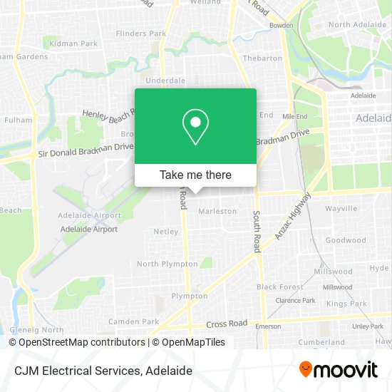 CJM Electrical Services map