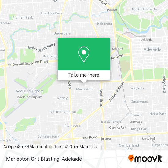 Marleston Grit Blasting map