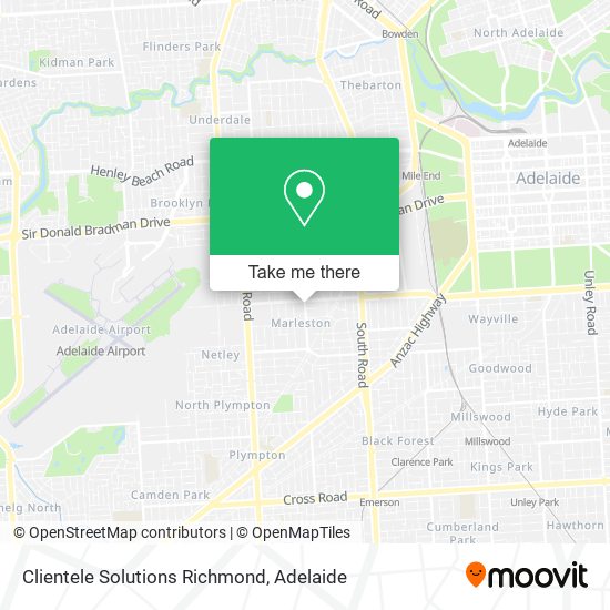 Clientele Solutions Richmond map