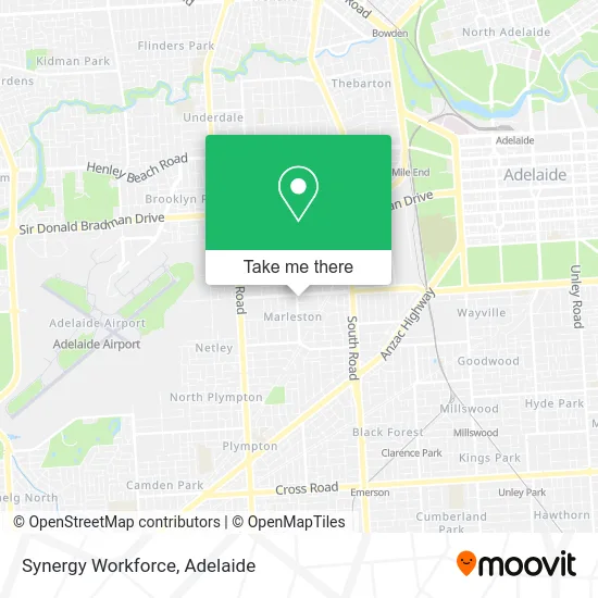 Mapa Synergy Workforce