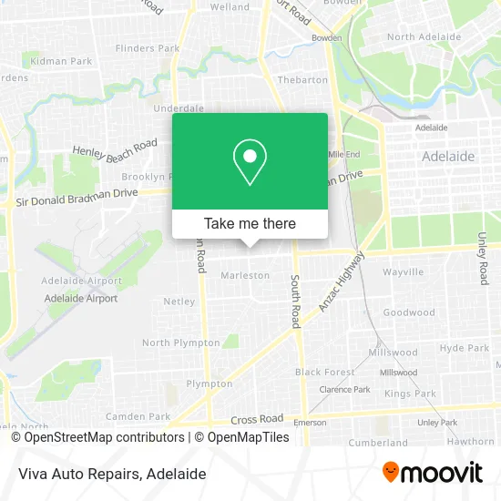 Mapa Viva Auto Repairs
