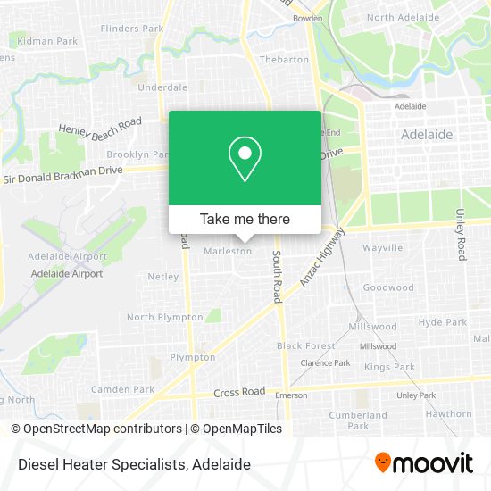 Diesel Heater Specialists map