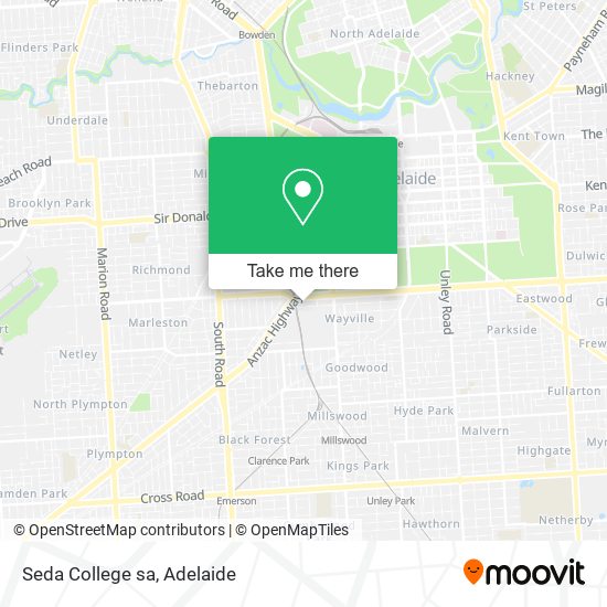 Seda College sa map
