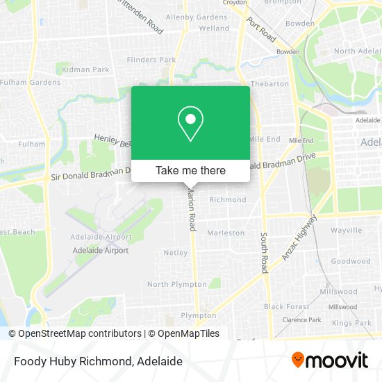 Foody Huby Richmond map