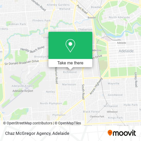 Chaz McGregor Agency map