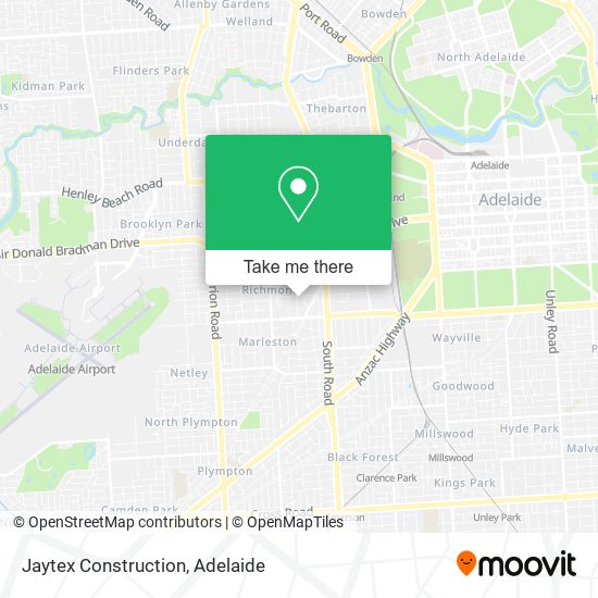 Jaytex Construction map