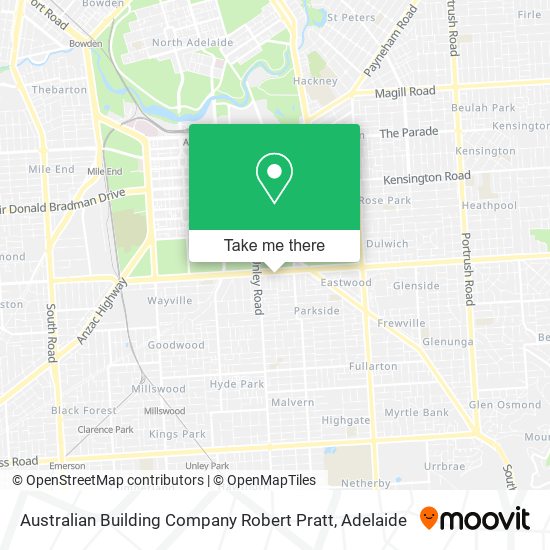 Australian Building Company Robert Pratt map