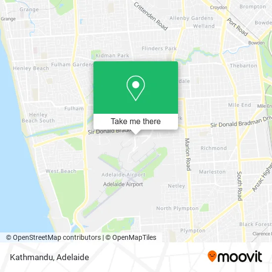Kathmandu map