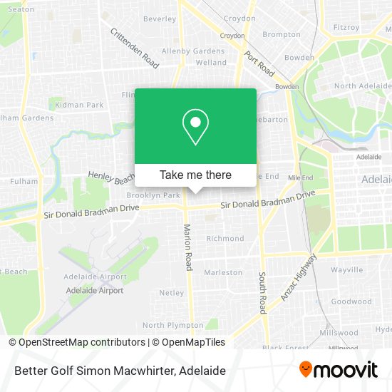 Better Golf Simon Macwhirter map