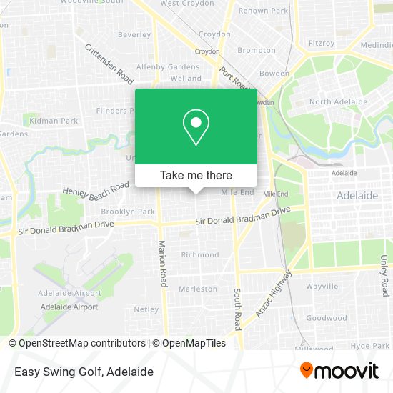 Easy Swing Golf map