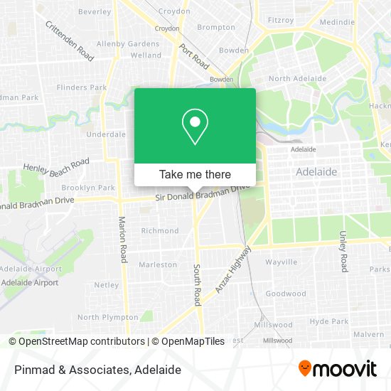 Pinmad & Associates map