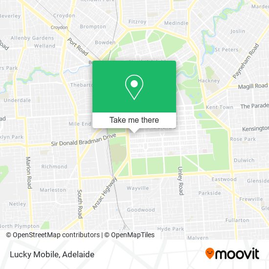 Lucky Mobile map