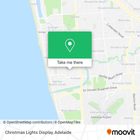 Christmas Lights Display map