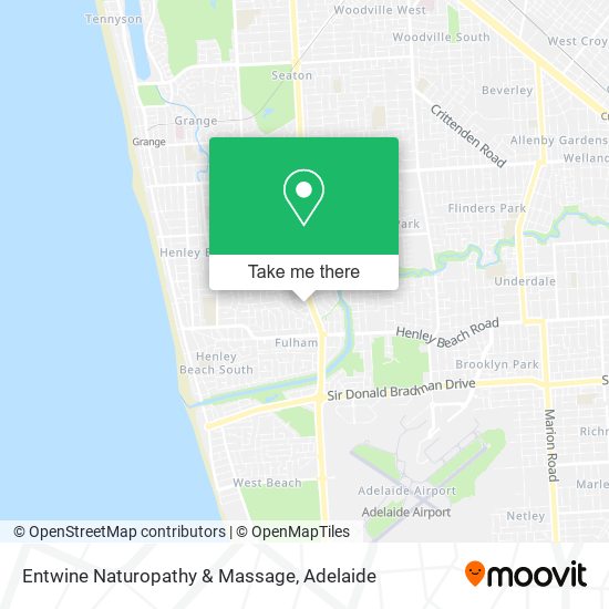Entwine Naturopathy & Massage map