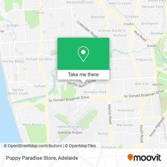 Puppy Paradise Store map