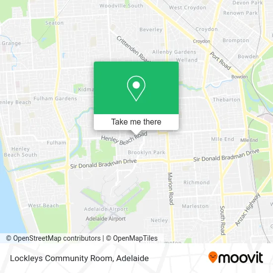 Mapa Lockleys Community Room