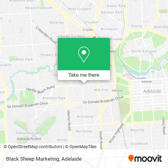 Black Sheep Marketing map