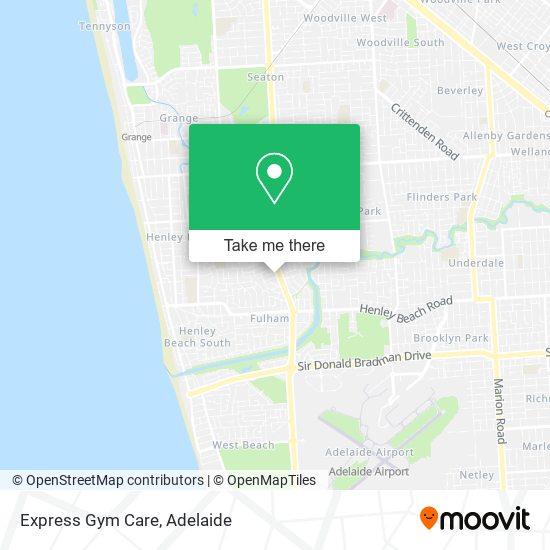 Mapa Express Gym Care