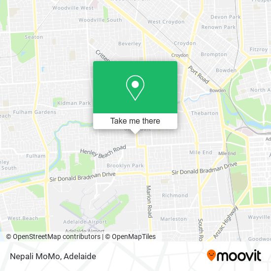 Nepali MoMo map