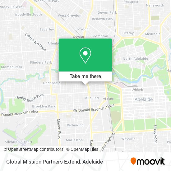Global Mission Partners Extend map