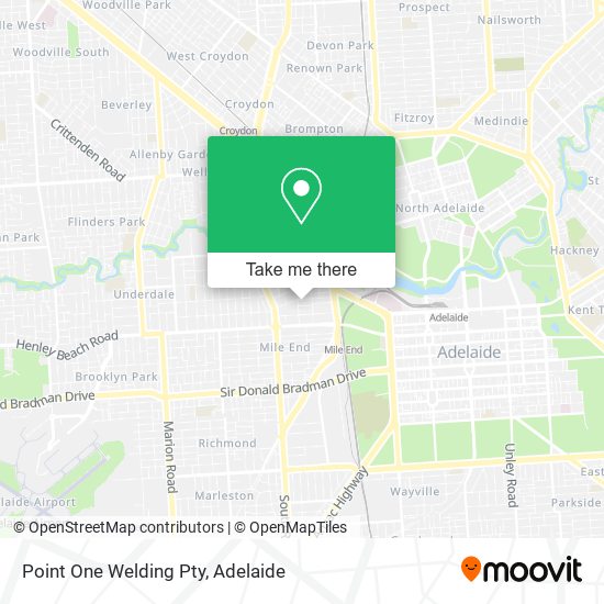 Point One Welding Pty map