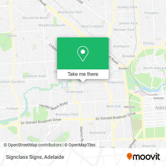 Signclass Signs map