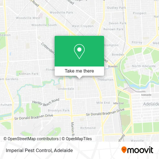 Mapa Imperial Pest Control