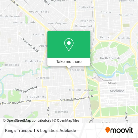 Kings Transport & Logistics map