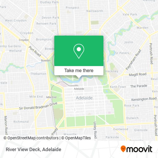River View Deck map